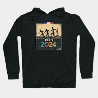 Paris 2024, sprint race Hoodie